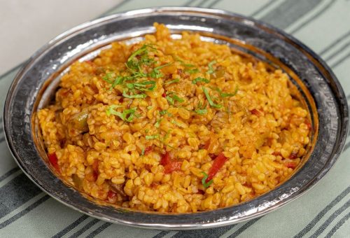 Etli Bulgur Pilavı