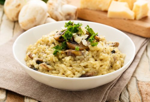 Mantarlı Risotto