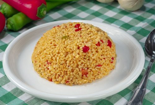 Sebzeli Bulgur Pilavı