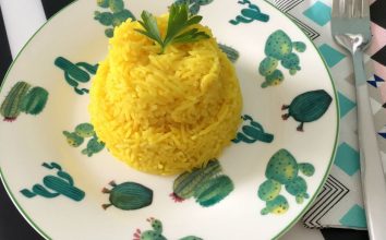 Zerdeçallı Basmati Pilavı