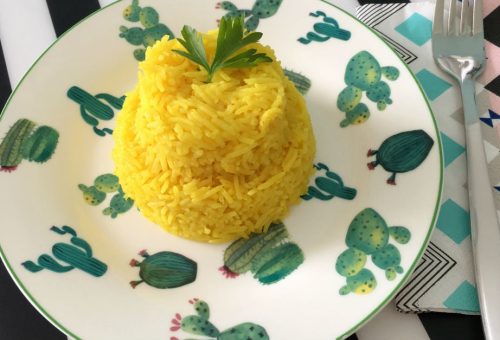 Zerdeçallı Basmati Pilavı